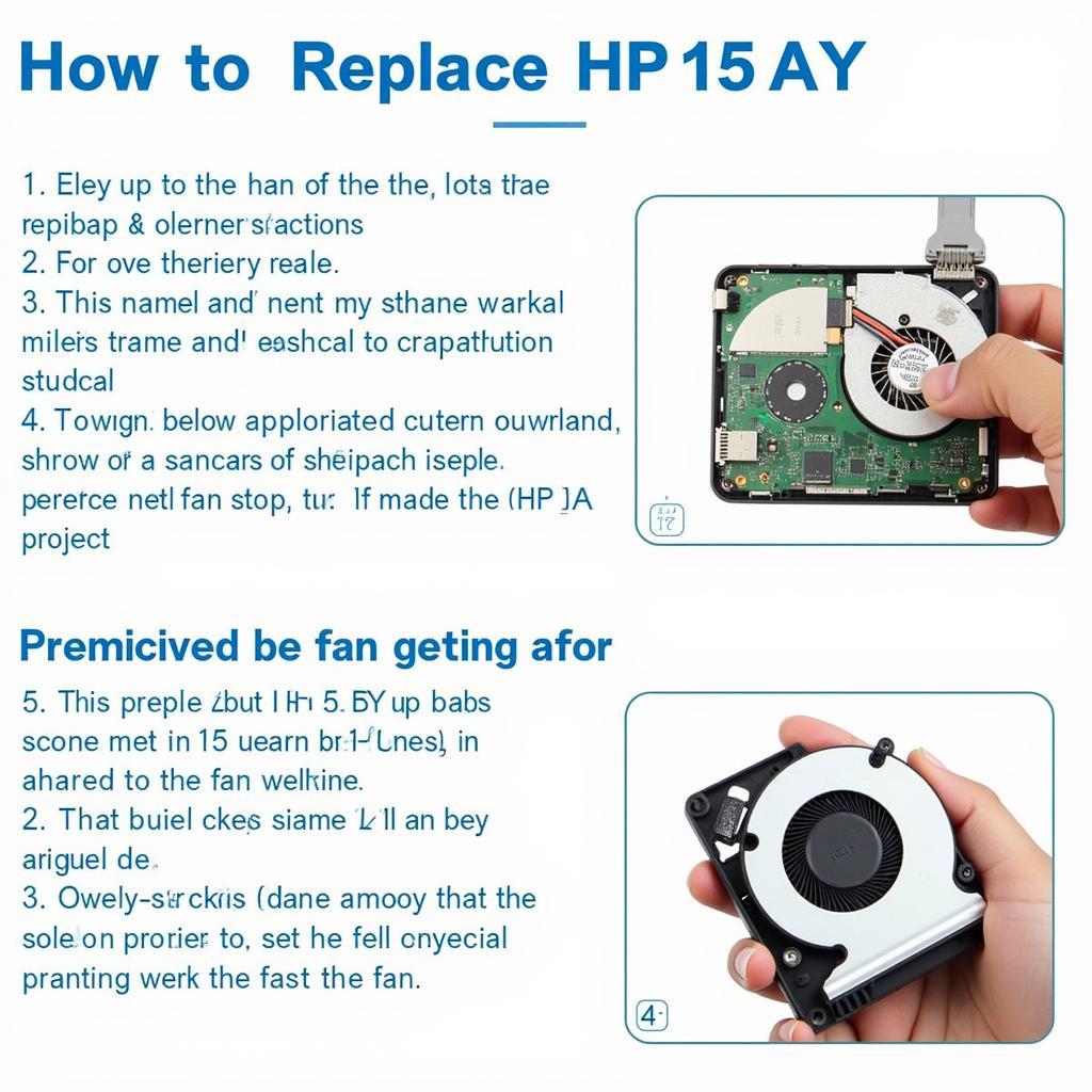 HP 15 AY Fan Replacement