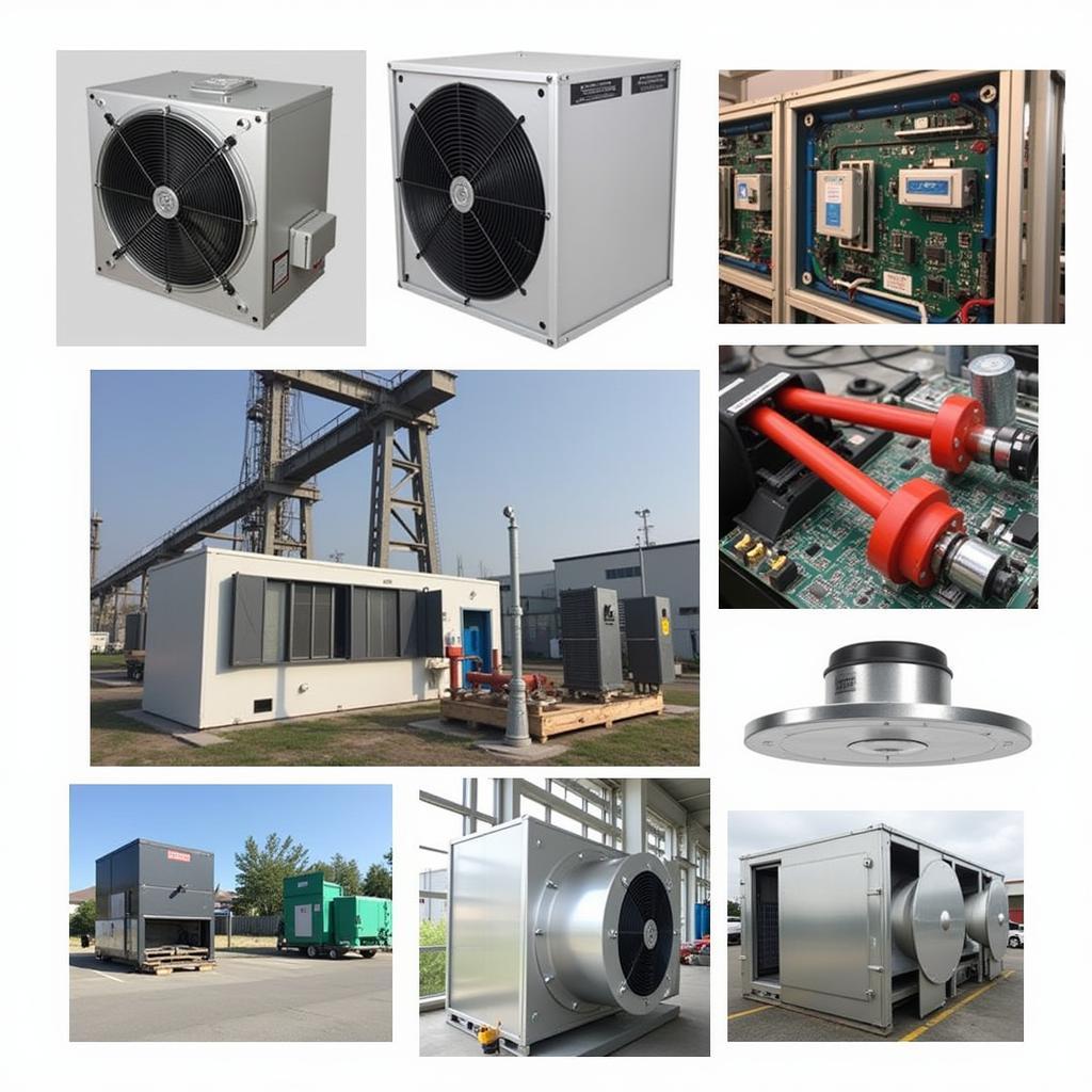 Various Applications of HPA Plate Mounted Fans 350