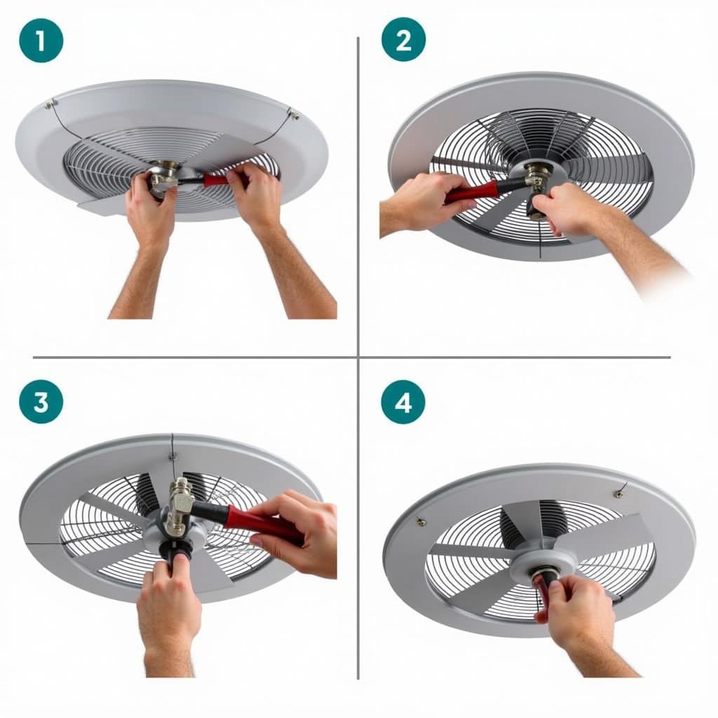 Maintaining an HPA Plate Mounted Fan 350