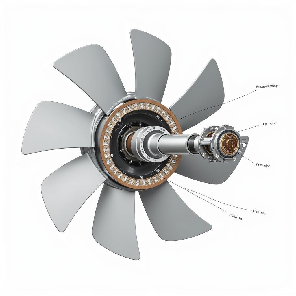 Diagram of a Hypro Bearing Fan