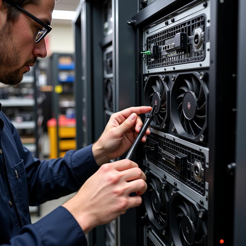 Inspecting the IBM x3650 M4 Fans for Dust and Obstructions