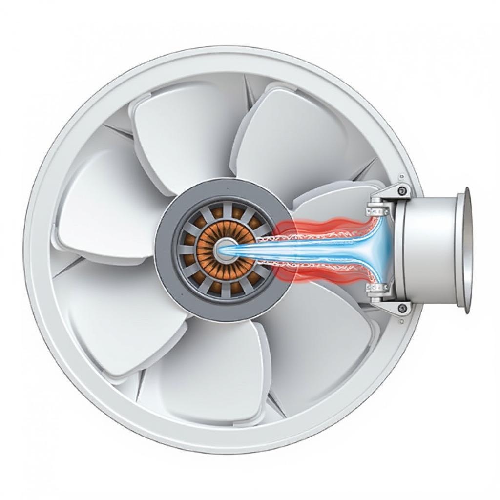 Inducer Motor Fan Components Diagram