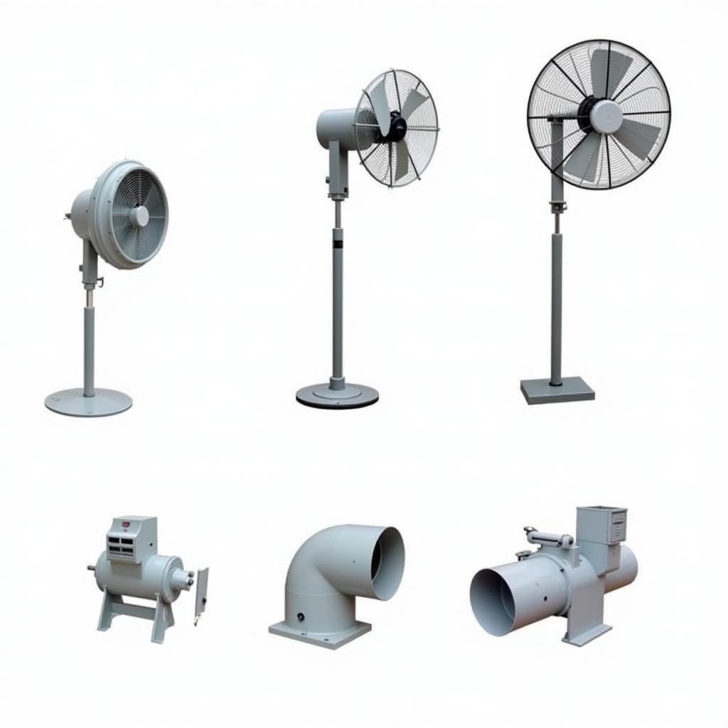 Different Types of Industrial Fans RS SG