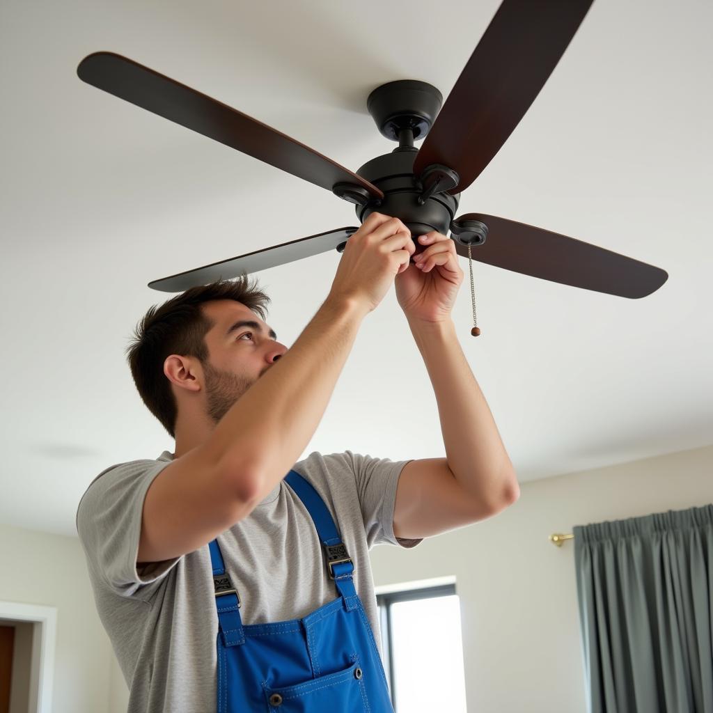 Installing a Ceiling Fan in Singapore