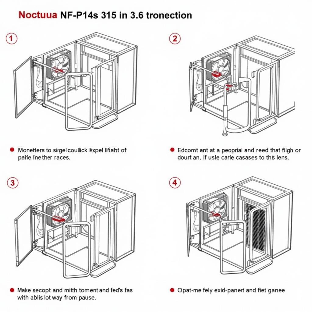 Installing Noctua NF-P14s redux-1500 PWM fan