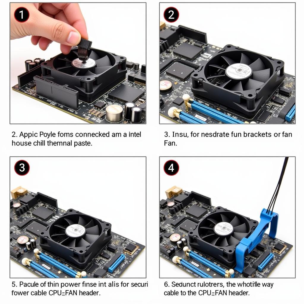 Installing an Intel Fan on a Soltek Motherboard