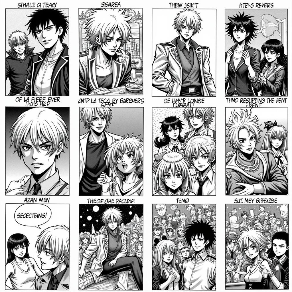 Examples of JoJo's Bizarre Adventure Fan Manga