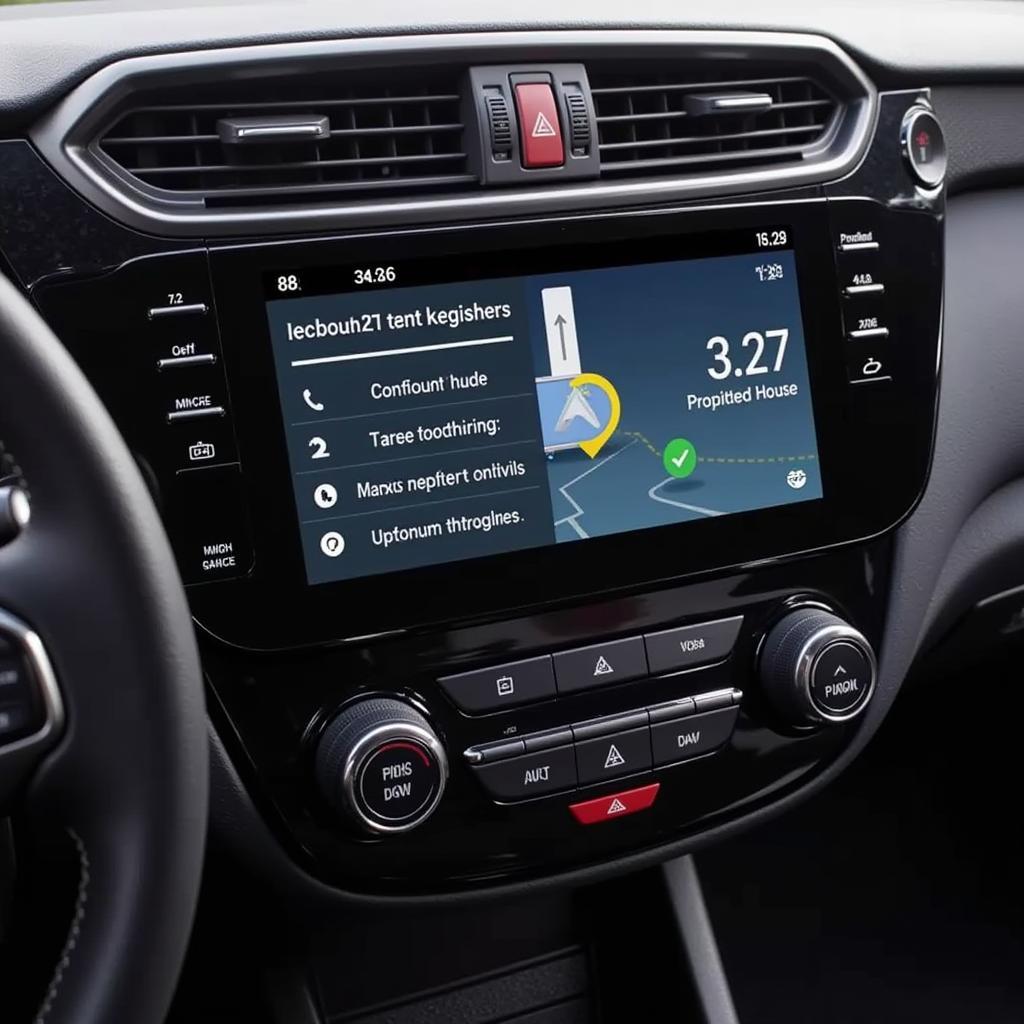 Kia Carens Advanced Infotainment System