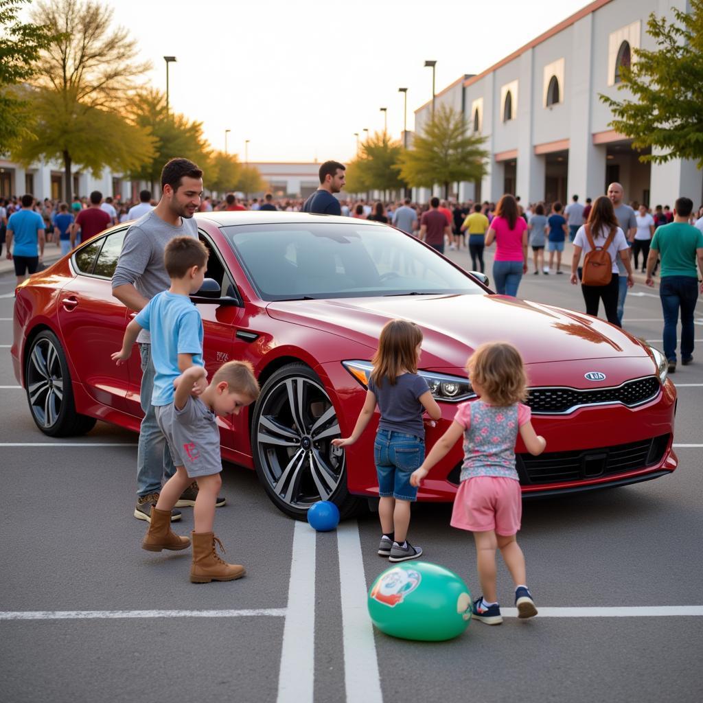 Kia Sponsored Family Event