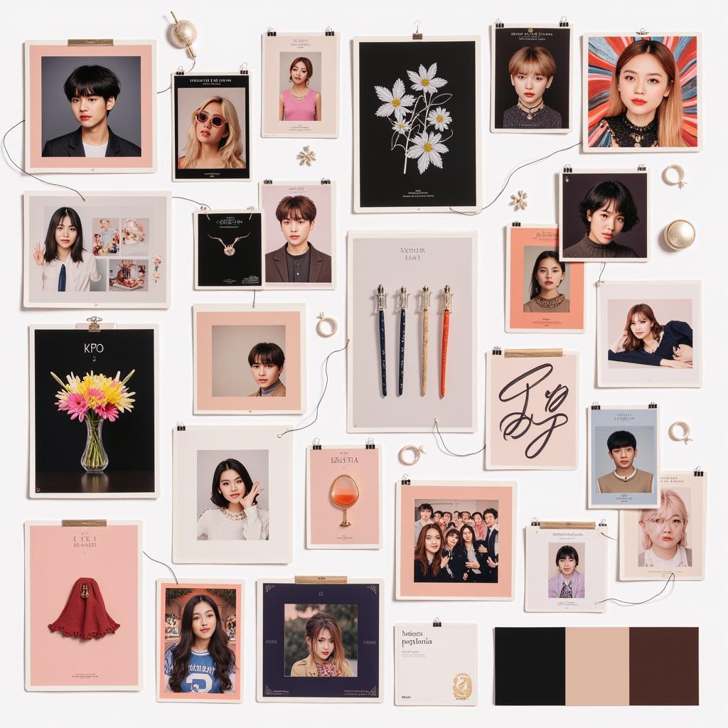 Kpop Bedroom Mood Board