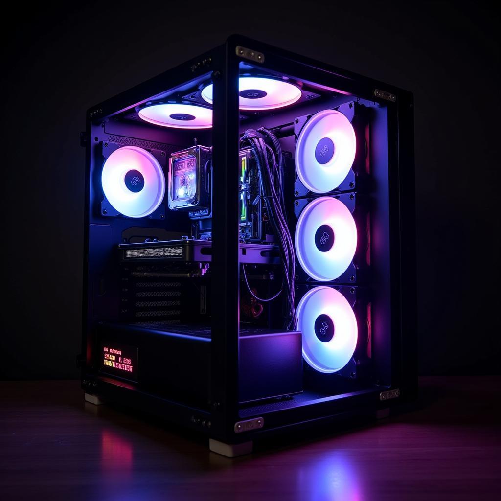 Lian Li O11 Dynamic Completed Build with RGB Fans