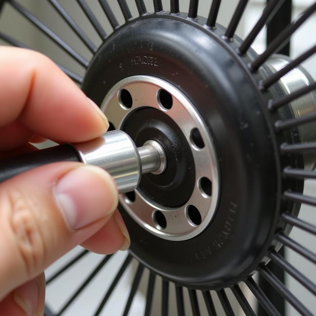 Lubricating a Fan Motor