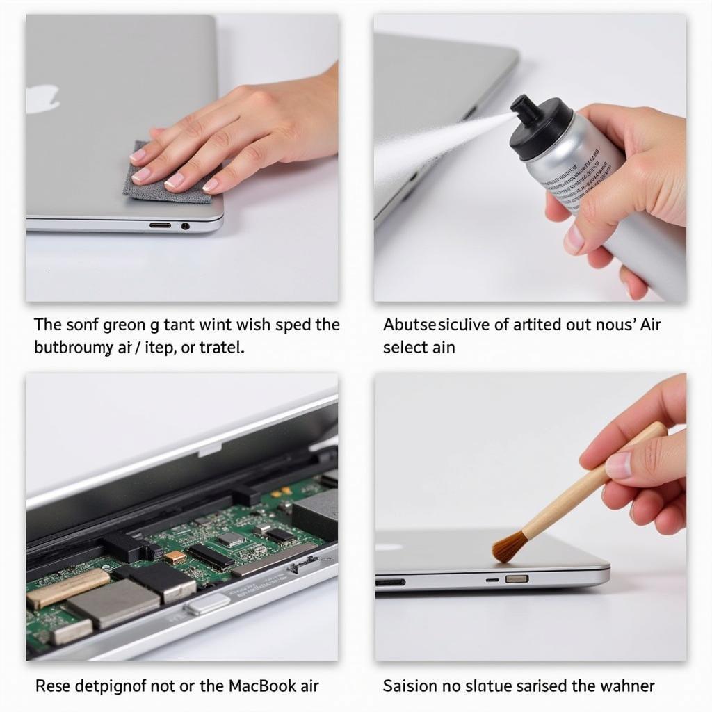 Cleaning MacBook Air Vents for Optimal Fan Performance