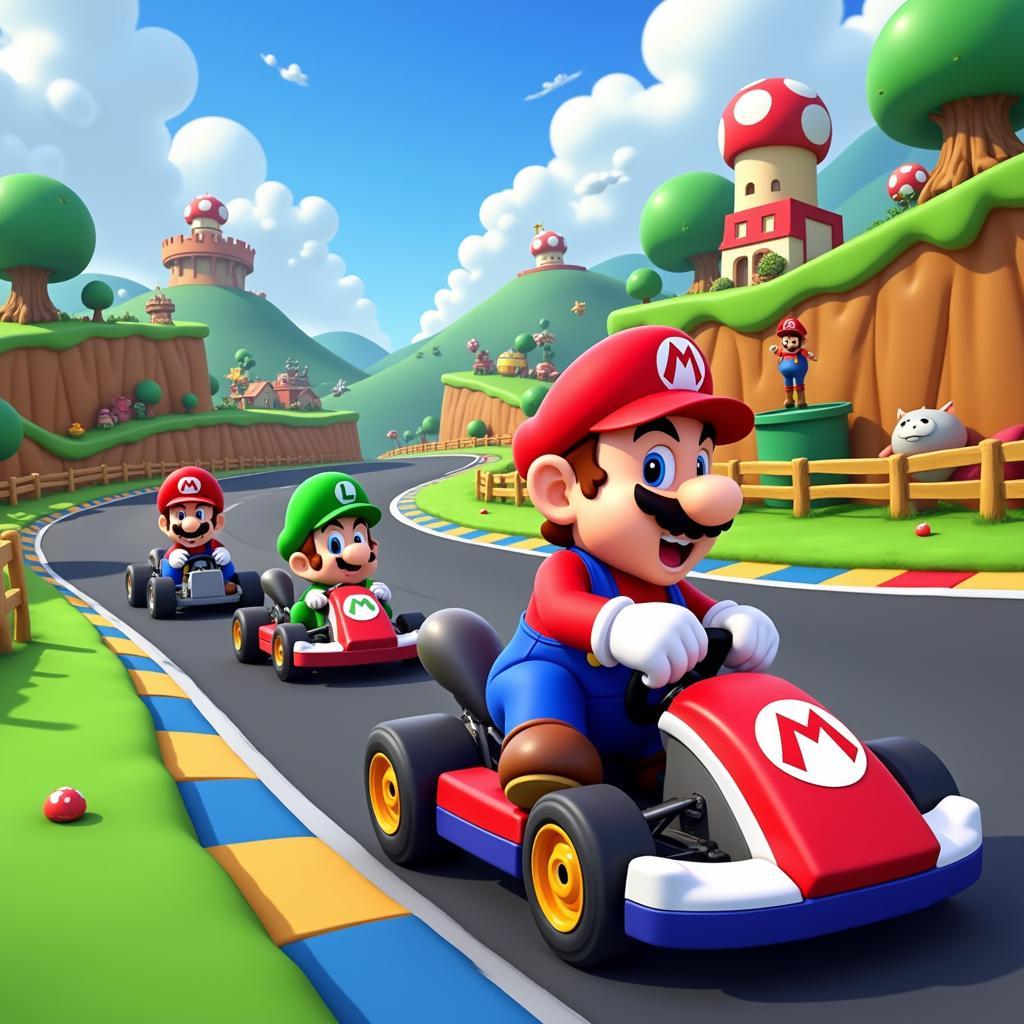 Mario Fan Games Galaxy Racing Example