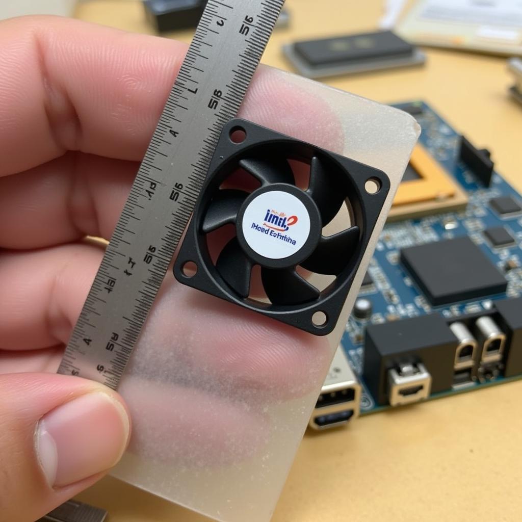 Measuring an Intel Socket 775 Fan