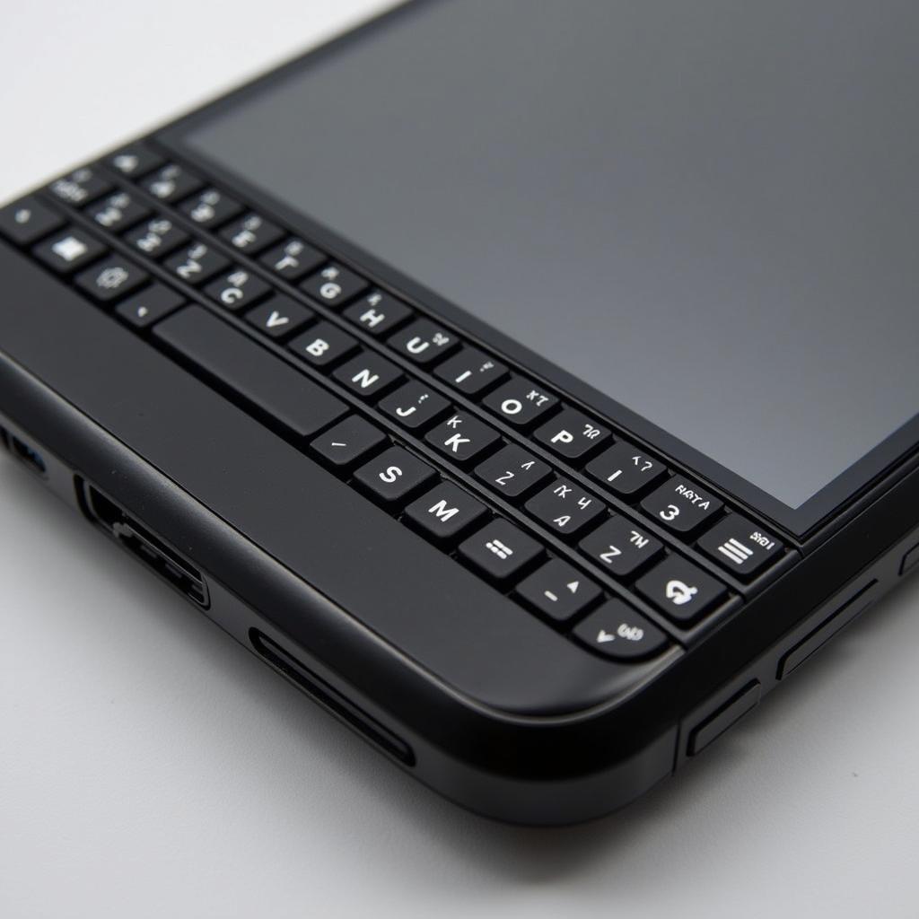 Modern Blackberry Keyboard Smartphone