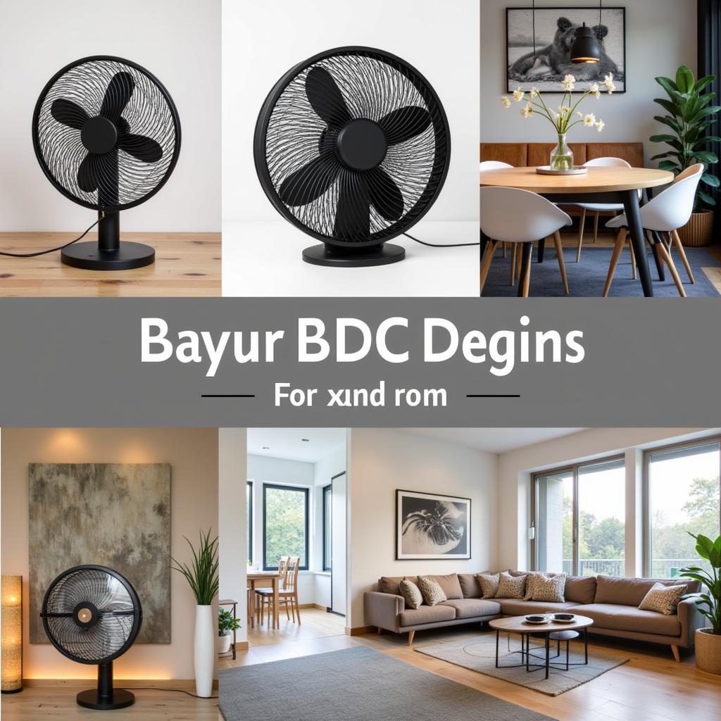 Modern BLDC Fan Designs