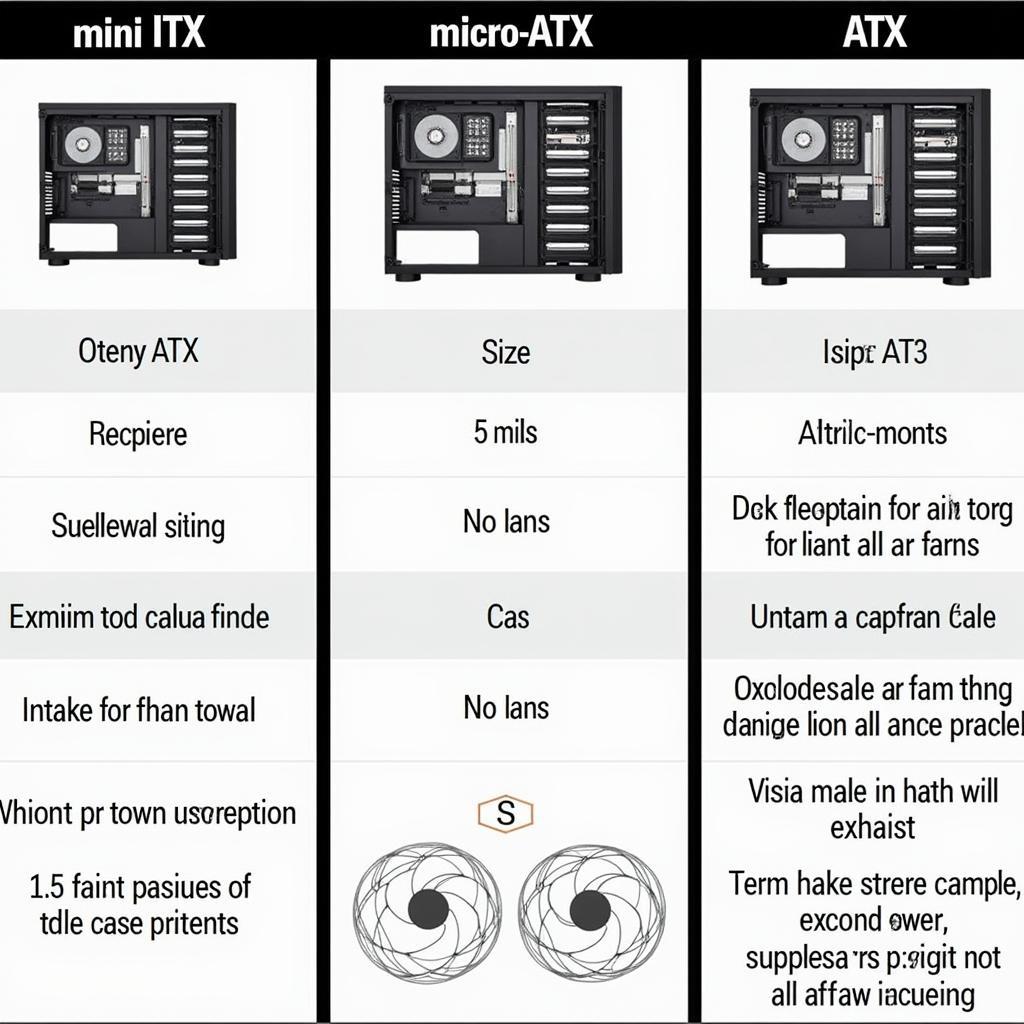 Optimal Fan Configurations for Different Case Sizes