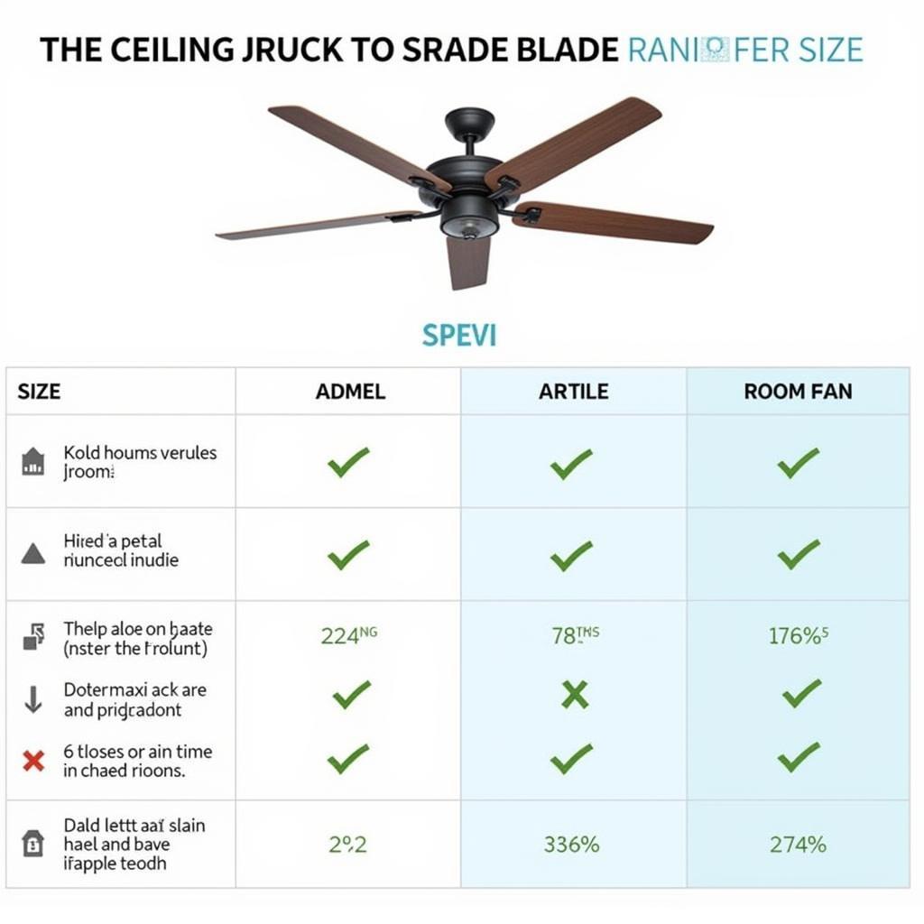 Choosing the right size ceiling fan for your room in Orange County