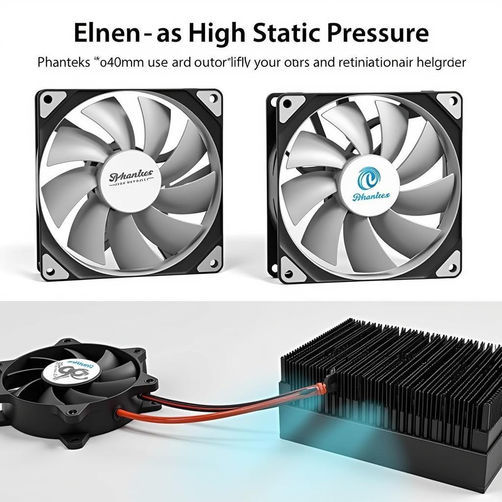 Phanteks 140mm Fan High Static Pressure