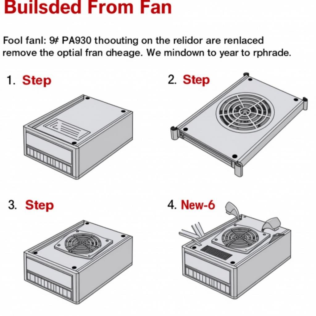 Replacing HP ML570 Server Fan