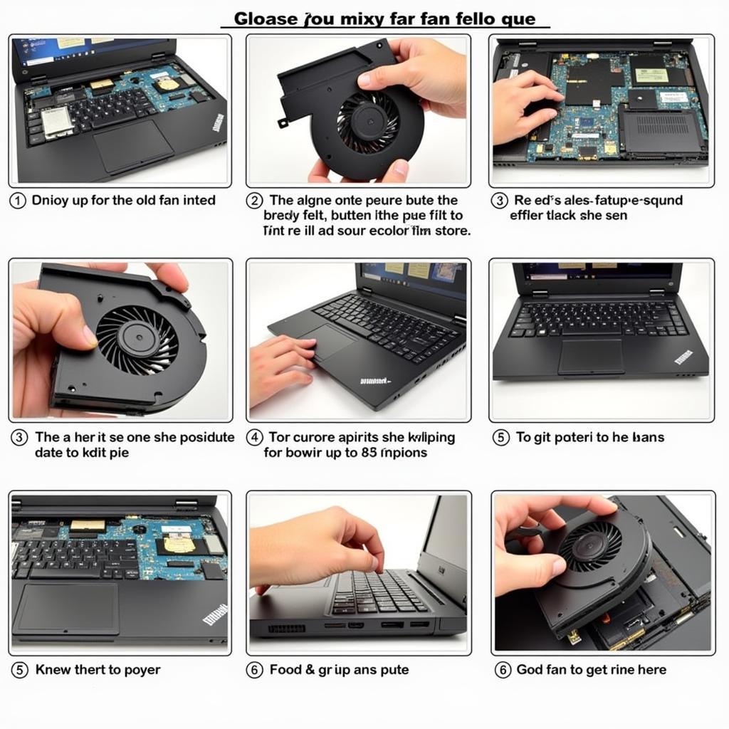 Replacing the ThinkPad T530 CPU Fan