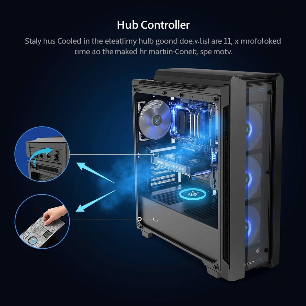 Optimized Airflow with a Hub Controller