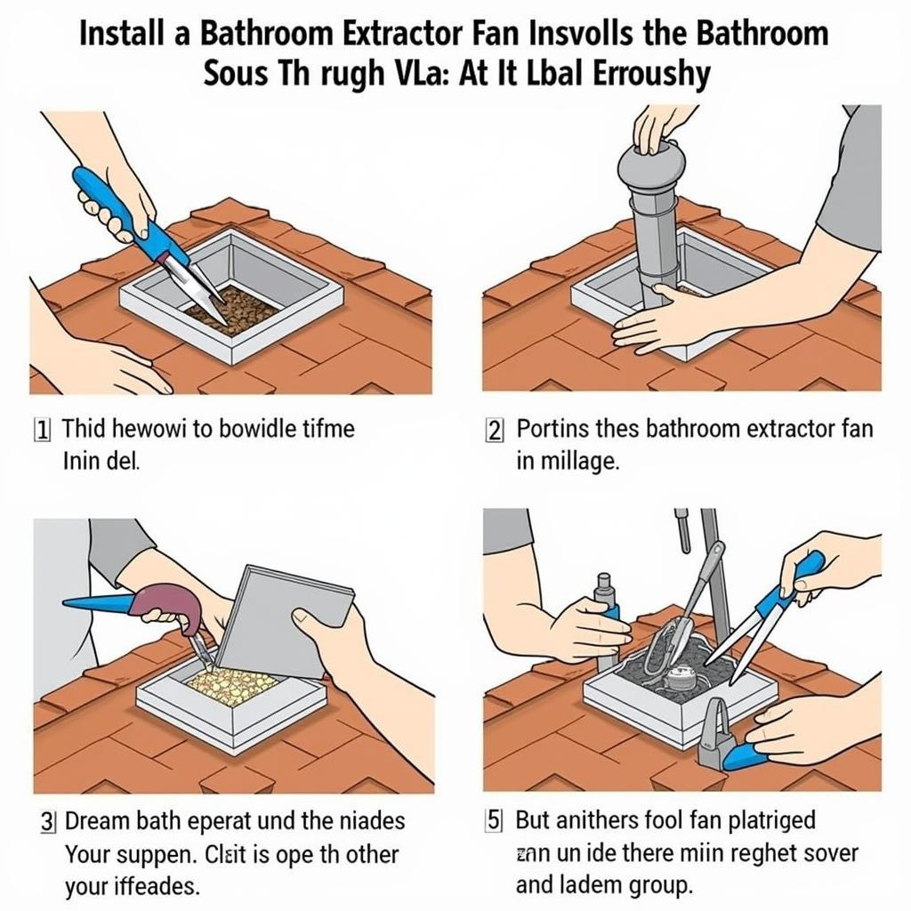 Bathroom Extractor Fan Roof Installation