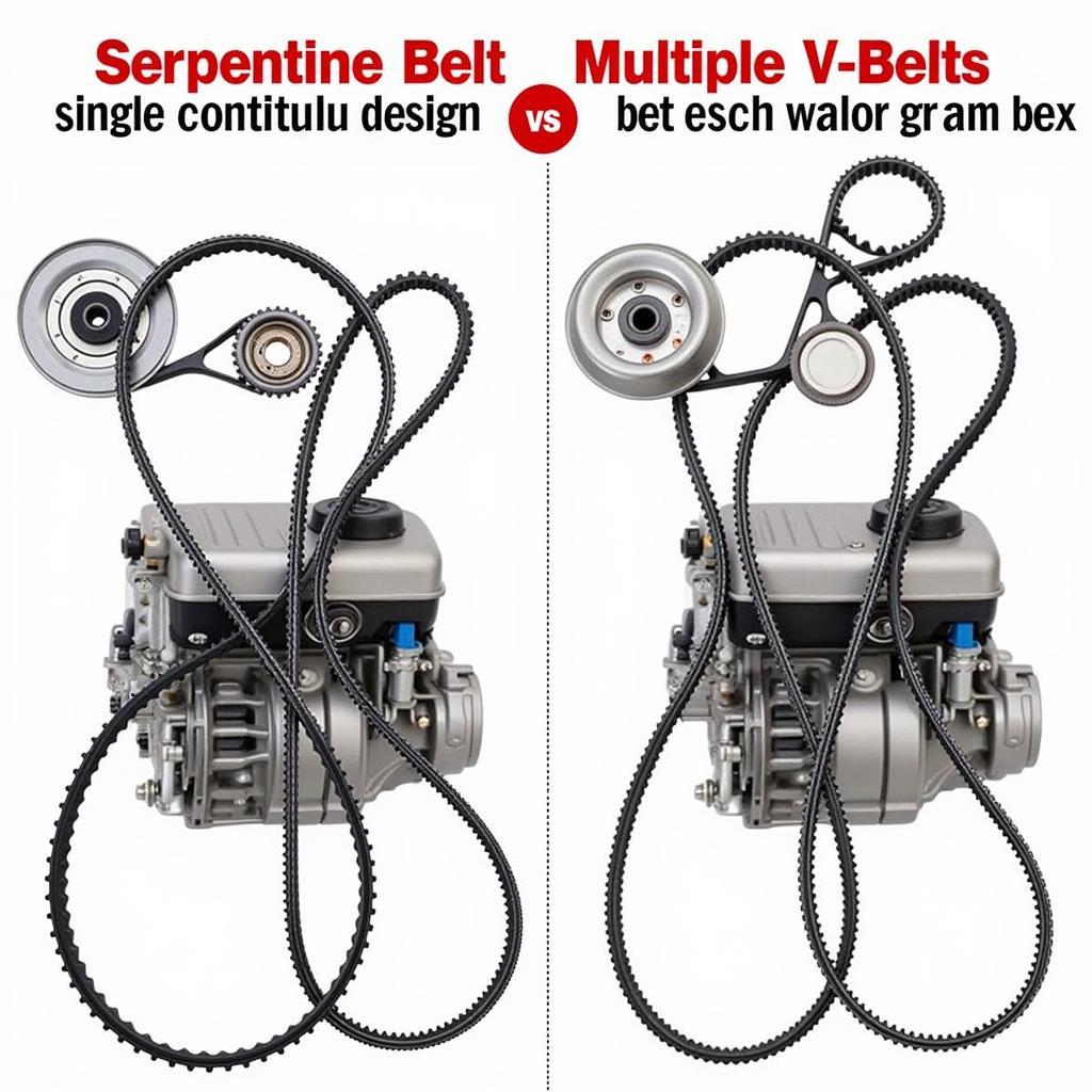 Serpentine Belt vs. V-Belt Comparison