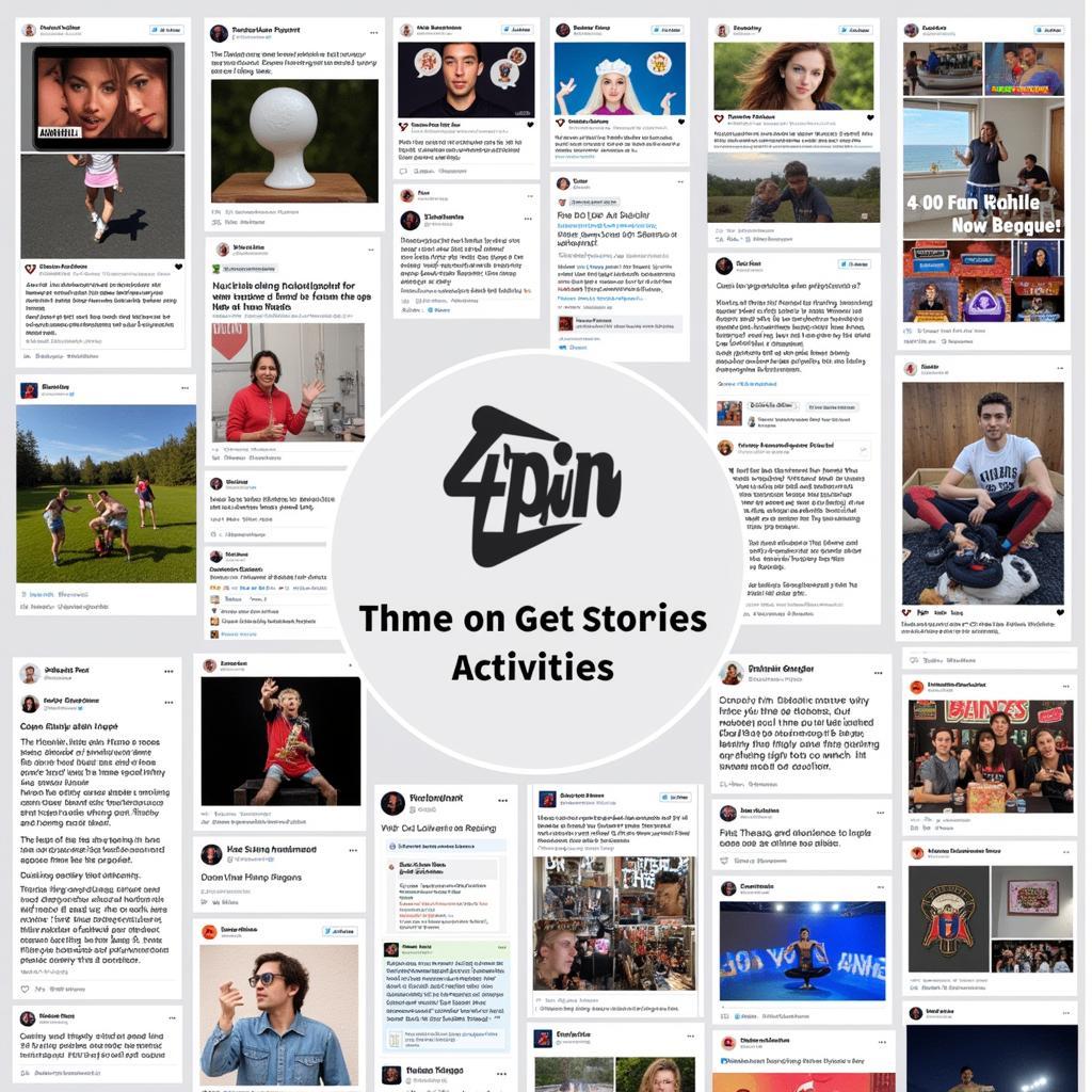 Social Media 4 Pin Fan Activities Boosting Engagement