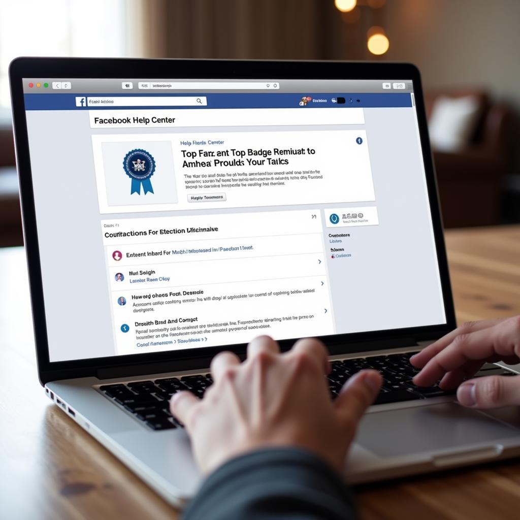 Troubleshooting Facebook Top Fan Badge Issue for Football Fans