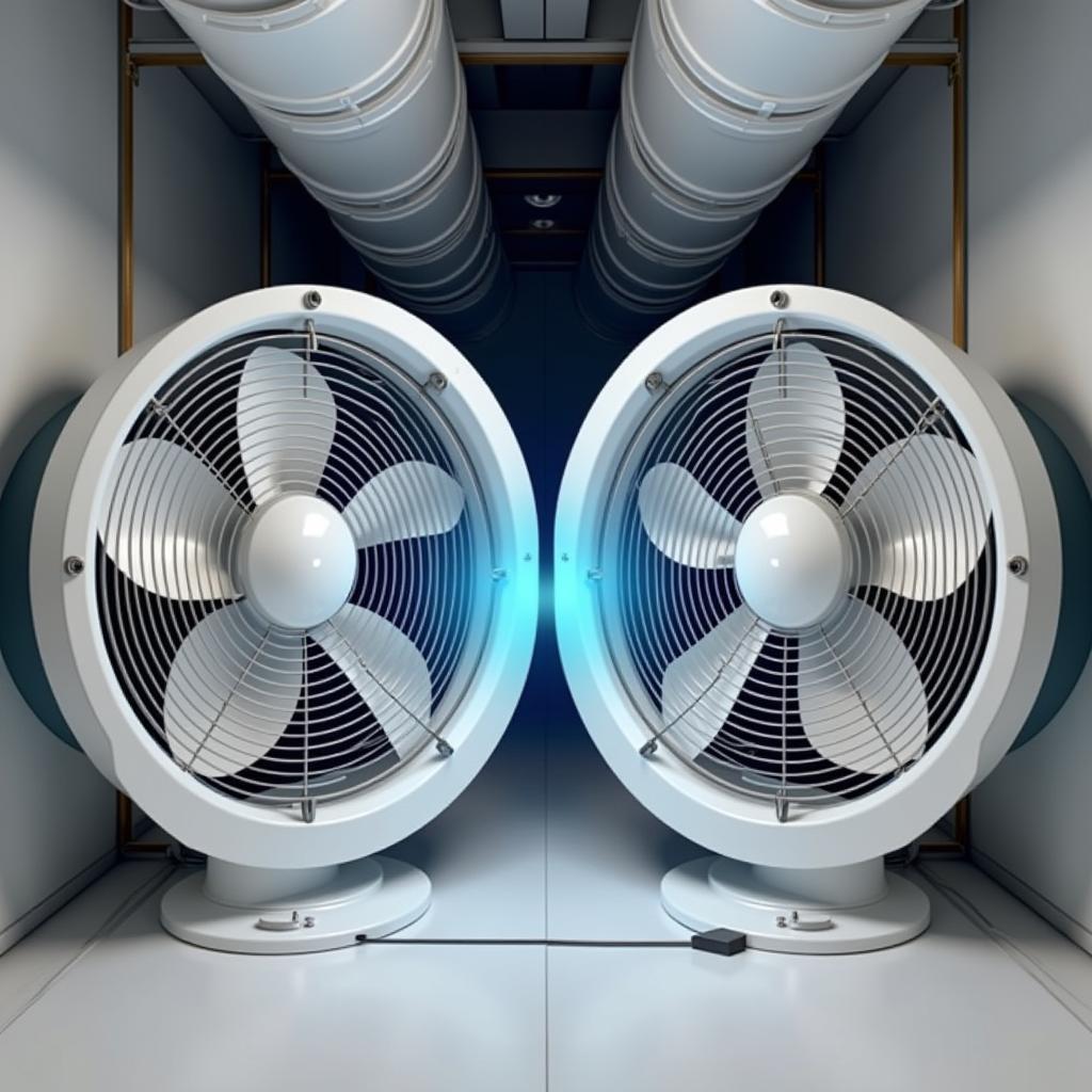 Two Fans in Parallel Setup