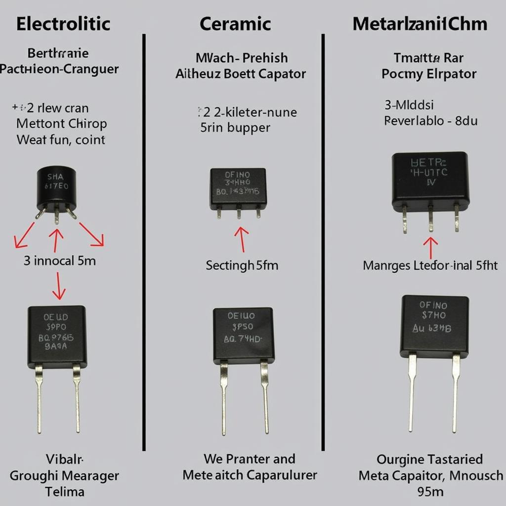 Comparison of different fan capacitor types