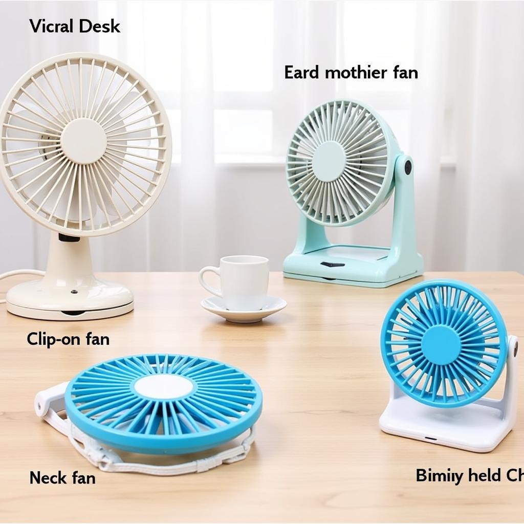 Different Battery Powered Fan Types - A Comparison