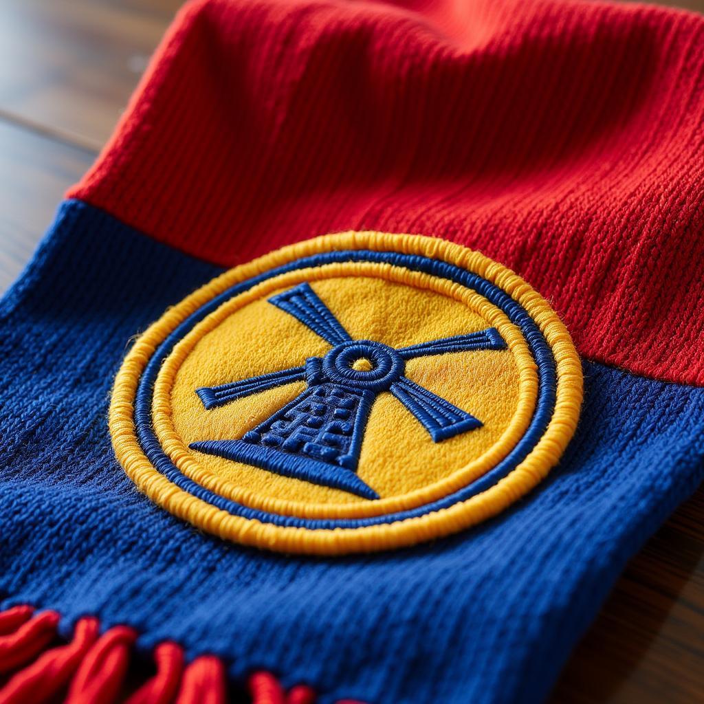 Windmill Image on a Football Scarf